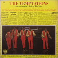 TEMPTATIONS  -  LIVE AT LONDON'S TALK OF THE TOWN - august - 1970
