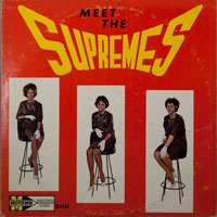 SUPREMES  -  MEET THE SUPREMES (STOOL COVER) - oktober - 1963