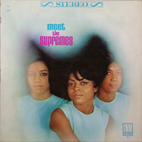 SUPREMES  -  MEET THE SUPREMES (FACES COVER) - oktober - 1963