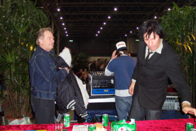 Mega Record & CD Fair April 2003 with Hans Dulfer en Rick de Leeuw